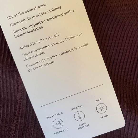 Athleta Salutation Stash Ribbed Flare Athleisure Yoga Dance Pants Pockets XS NWT - Picture 4 of 7